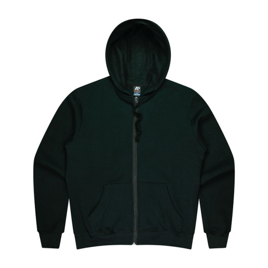 Canterbury Zippered Mens Hoodies Black